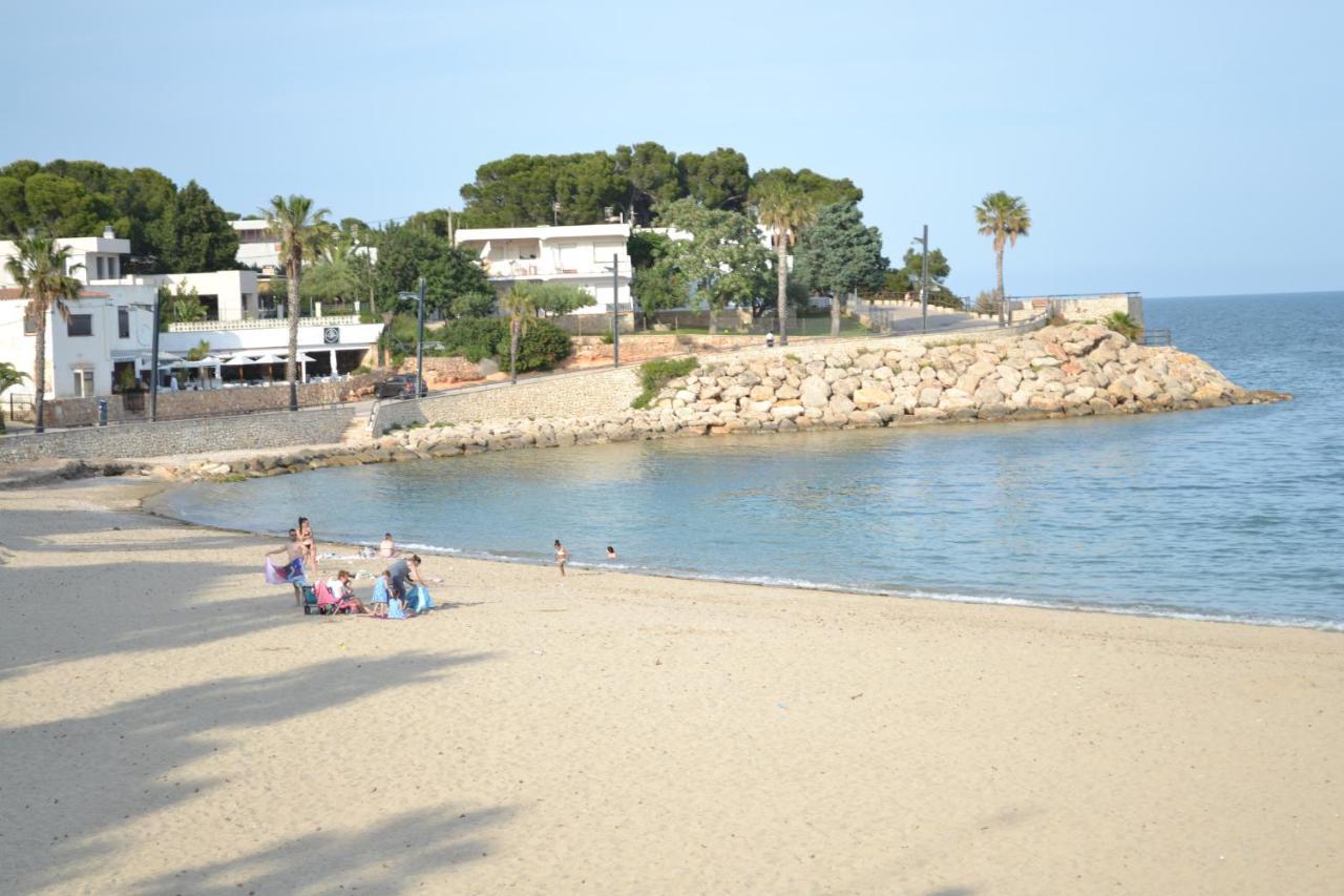Apartamento En Primera Linea De Mar L'Ampolla Exteriör bild